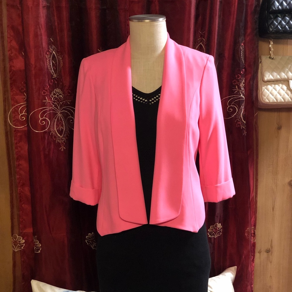 Pretty In Pink Blazer - Picture 4 of 7